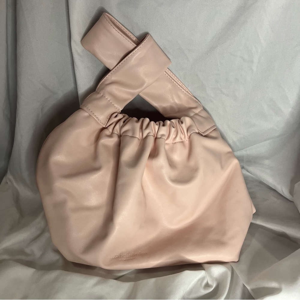 Elizabeth Arden NY Light Pink Leather Bag